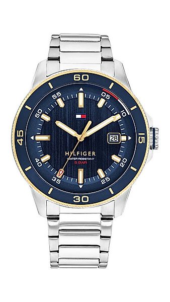 Tommy Hilfiger Quarzuhr REMY 1792229, Armbanduhr, Herrenuhr, Edelstahlarmba günstig online kaufen