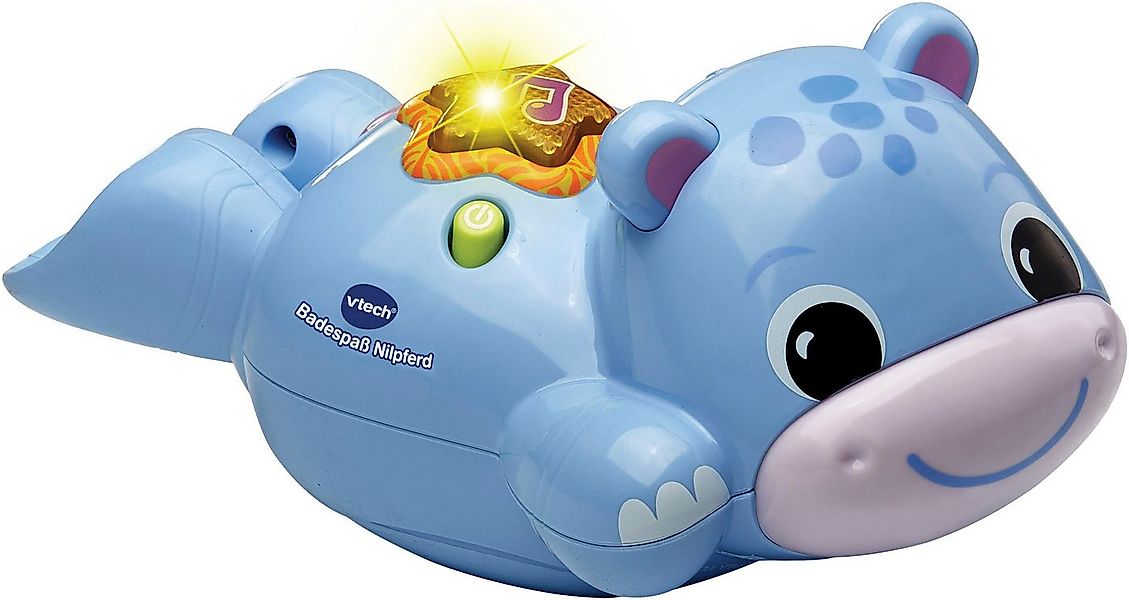 Vtech® Badespielzeug Badespaß Nilpferd, mit Licht- und Soundeffekt günstig online kaufen