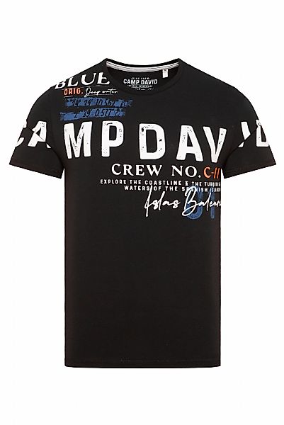 CAMP DAVID T-Shirt T-Shirt Kurzarmshirt (1-tlg., günstig online kaufen