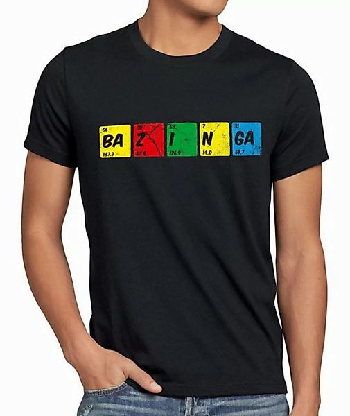 style3 T-Shirt Sheldon Periodensystem chemie theory cooper bazinga big bang günstig online kaufen