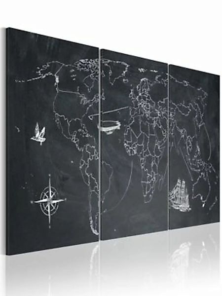 artgeist Wandbild Auf den Spuren von Columbus grau/weiß Gr. 60 x 30 günstig online kaufen