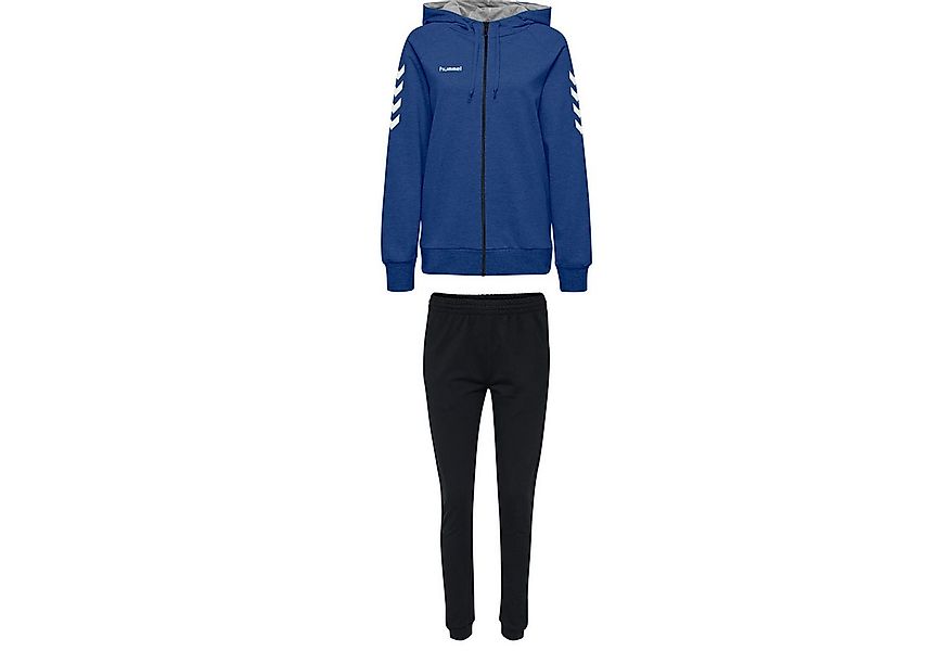 hummel Trainingsanzug Hummel Damen Sweatanzug Go Cotton Zip 204232+204173 günstig online kaufen