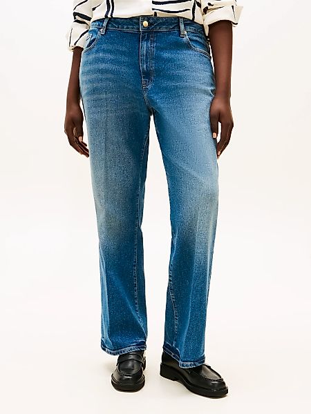 Tommy Hilfiger Curve Bootcut-Jeans "CRV DNM GLOW BOOTCUT RW" in großen Größ günstig online kaufen