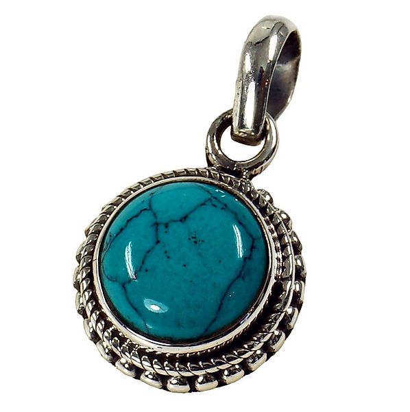 Guru-Shop Kettenanhänger Ethno Silberanhänger, indischer Boho Edelstein.. günstig online kaufen