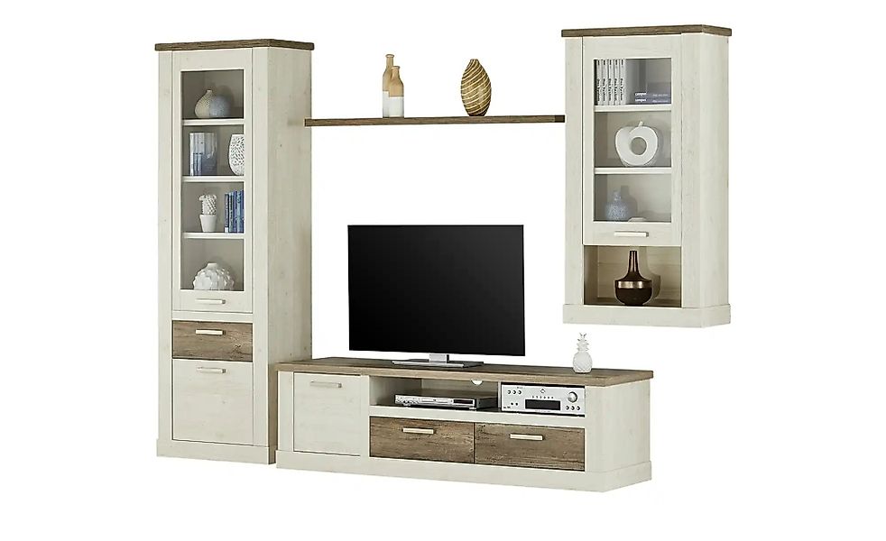 Wohnwand  Viareggio ¦ weiß ¦ Maße (cm): B: 310,5 H: 212 T: 52.0 Kommoden & günstig online kaufen