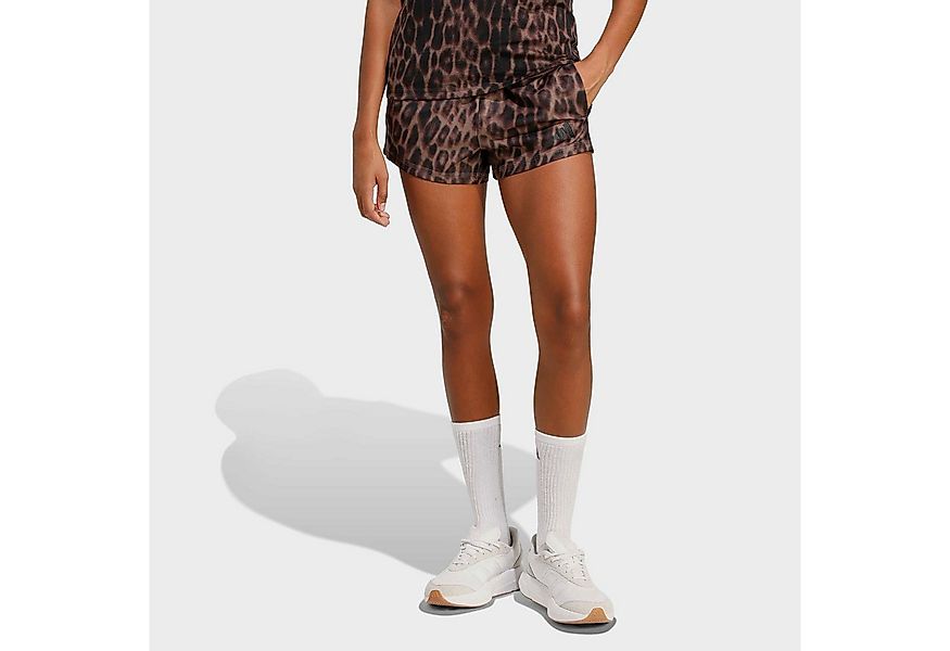 adidas Sportswear Shorts SEASONAL ESSENTIALS LEOPARD PRINT WOVEN MIT 3-STRE günstig online kaufen