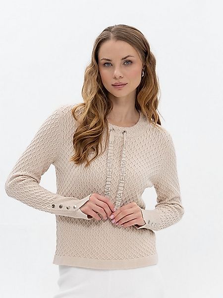 Passioni Strickpullover mit Strick-Struktur günstig online kaufen