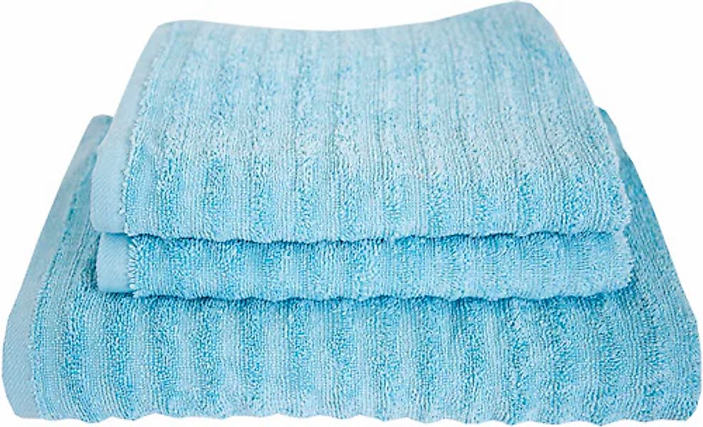 Dyckhoff Handtuch Set »Wellenstreifen«, 3 tlg., Frottier, 2 Handtücher (50x günstig online kaufen