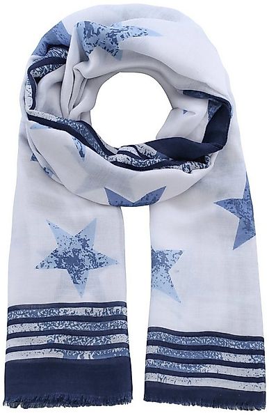 Faera Modeschal, Damen Schal Stars und Sterne weich und leicht Damenschal günstig online kaufen