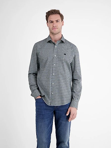 LERROS Langarmhemd "Poplinhemd mit Stretchanteil" günstig online kaufen