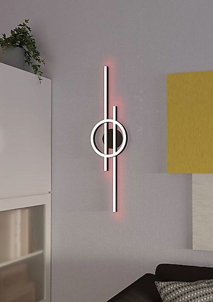 EGLO Deckenleuchte AMANDOLO, CCT - über Fernbedienung, Farbwechsel, RGB, LE günstig online kaufen