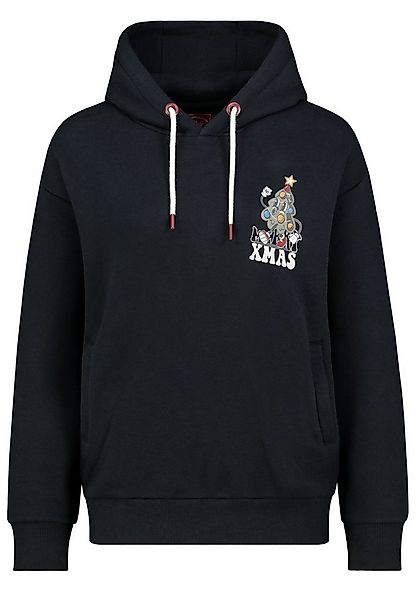SUBLEVEL Kapuzenpullover Damen Weihnachts Hoodie mit Kapuze Sweater, Kapuze günstig online kaufen