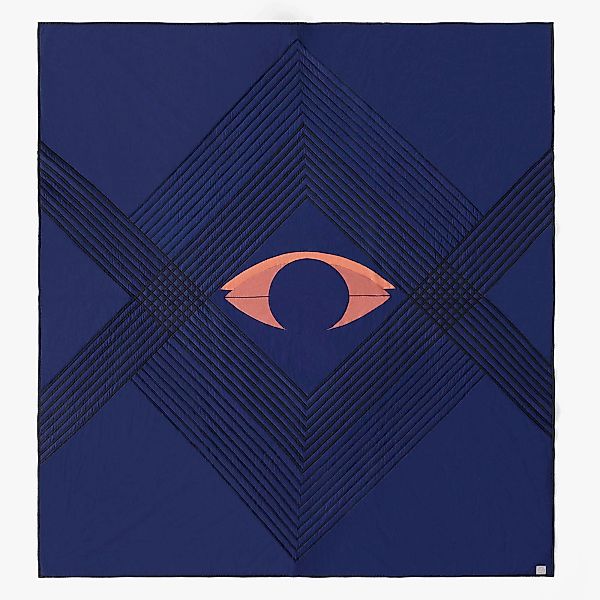 &Tradition - The Eye AP9 Tagesdecke 240x260cm - Blue Midnight/100% Biobaumw günstig online kaufen