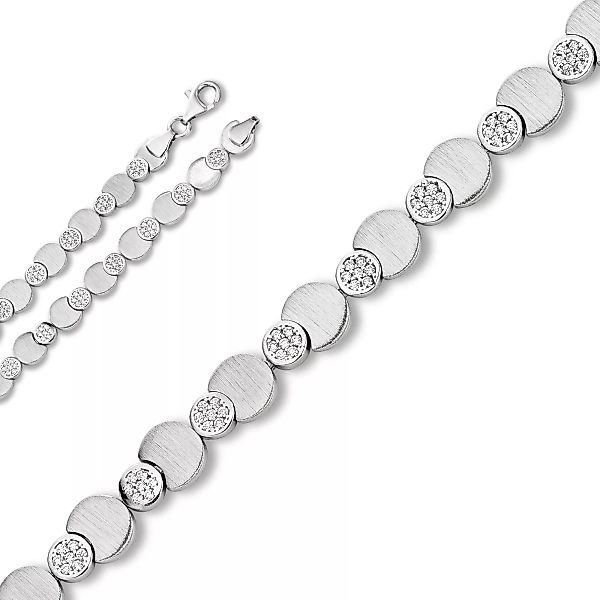 ONE ELEMENT Silberarmband "Zirkonia Armband aus 925 Silber 17 cm Ø", Damen günstig online kaufen