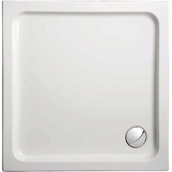 Ceravid Duschwannen-Set Bathline Classic Quadrat Weiß 90 cm x 90 cm günstig online kaufen