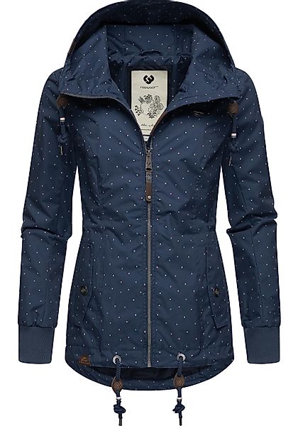 Ragwear Outdoorjacke "Danka Dots", mit Kapuze, stylische Übergangsjacke mit günstig online kaufen