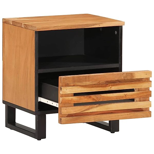 vidaXL Nachttisch, Nachttisch 40x34x46 cm Massivholz günstig online kaufen