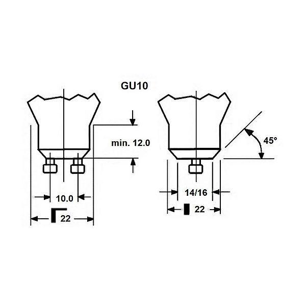 LED-Leuchtmittel SUPERIA RETRO ES50, GU10 3,7W 940 360lm 36° günstig online kaufen