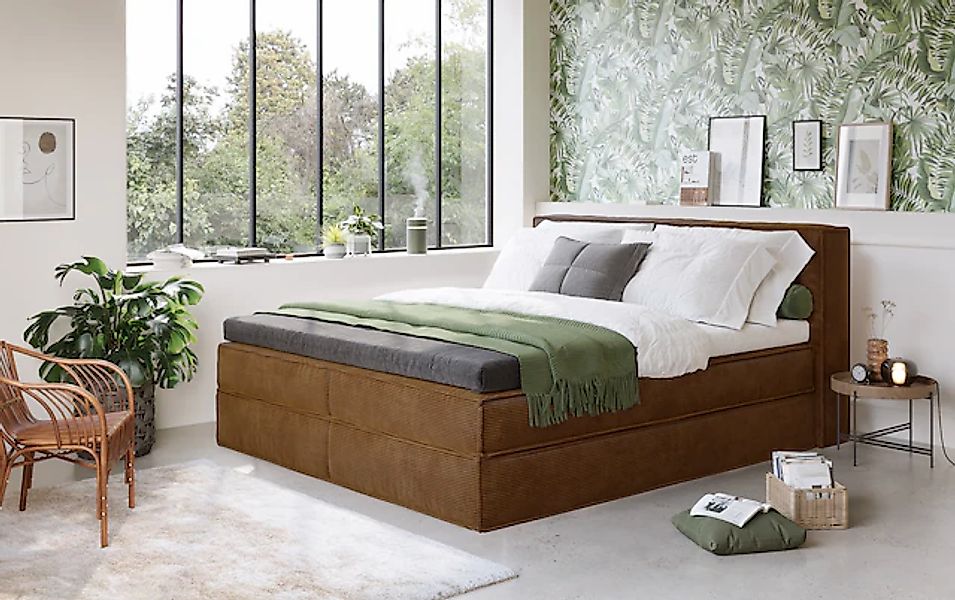 LeGer Home by Lena Gercke Boxspringbett »Addyson«, (Härtegrade H2, H3 und H günstig online kaufen