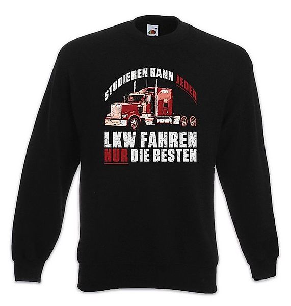 Urban Backwoods Sweatshirt Studieren Kann Jeder LKW Fahren Sweatshirt Truck günstig online kaufen