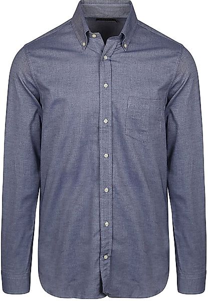 Steppin' Out Hemd Twill Blau  - Größe XXL günstig online kaufen