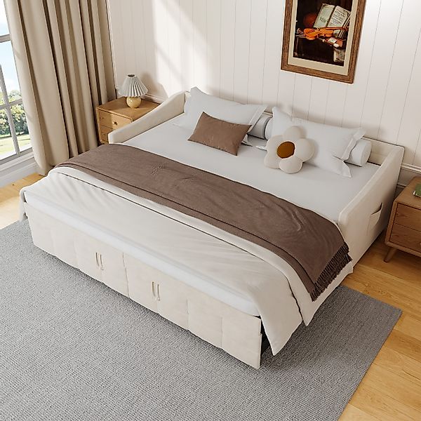 Furnishings Home Polsterbett Daybett Tagesbett Ausziehbett günstig online kaufen