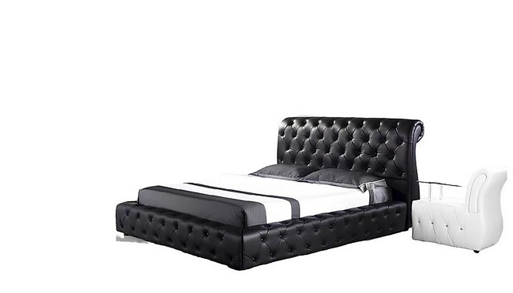 JVmoebel Bett Design Bett Polsterbett Doppelbett Stoffbett Bettgestell Mode günstig online kaufen