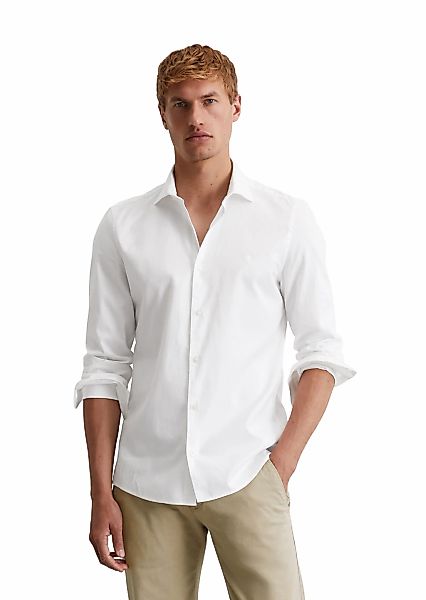 Marc OPolo Langarmhemd "aus reiner Bio-Baumwolle" günstig online kaufen