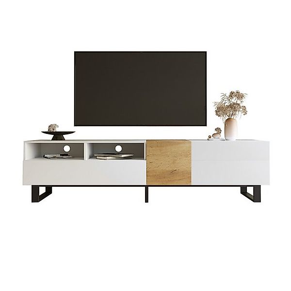 Gotagee TV-Schrank Wohnzimmerschrank Schließfächer TV-Lowboard Fernsehtisch günstig online kaufen