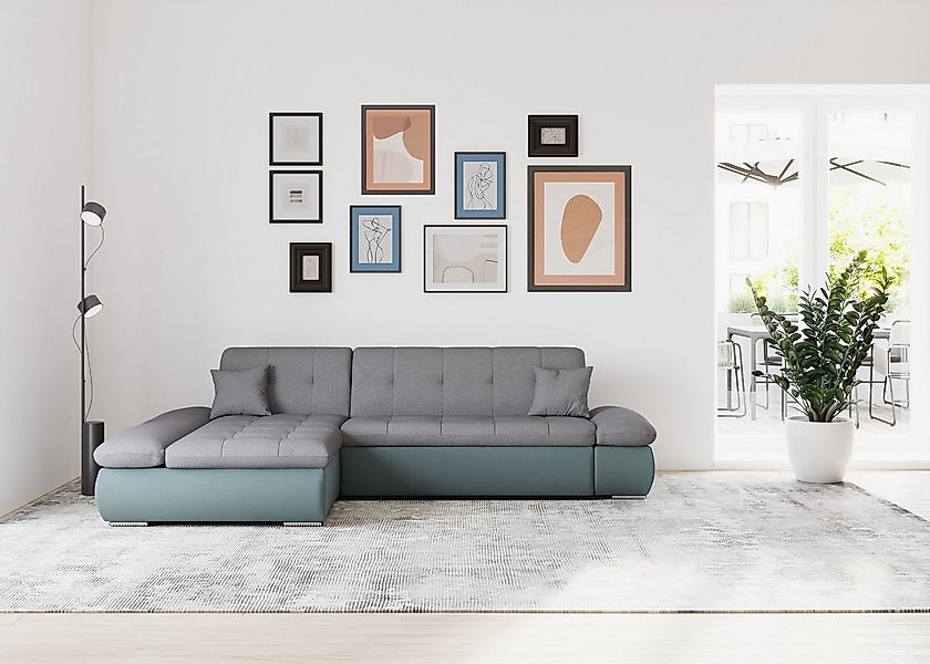 DOMO collection Ecksofa Moric B/T/H 300/172/80 cm, auch in Cord, L-Form, XX günstig online kaufen