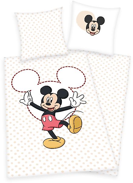 Disney Kinderbettwäsche Disney Mickey Mouse, Linon, günstig online kaufen