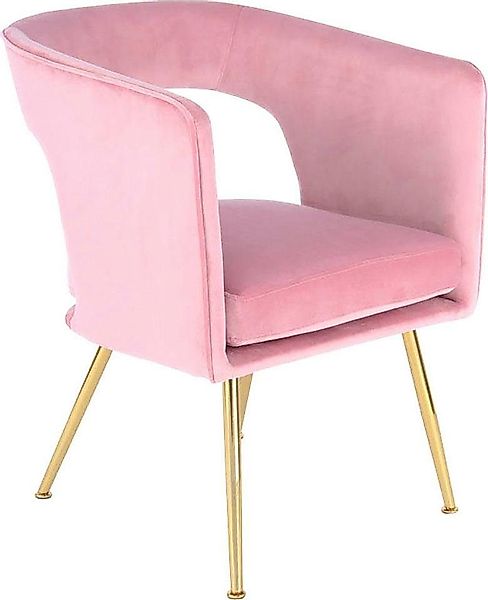 Kayoom Stuhl »Jolene 125, Esszimmerstuhl,eleganter Stoffbezug«, 1 St., samt günstig online kaufen