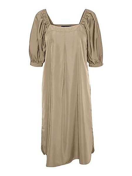 Vero Moda Midikleid Frency (1-tlg) Drapiert/gerafft günstig online kaufen