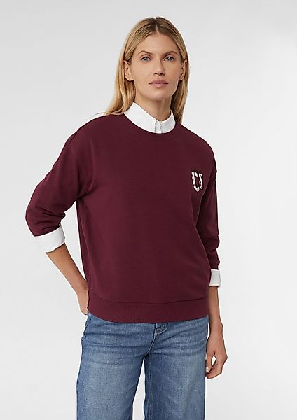 comma 3/4 Arm-Pullover Sweatshirt Sweater mit günstig online kaufen