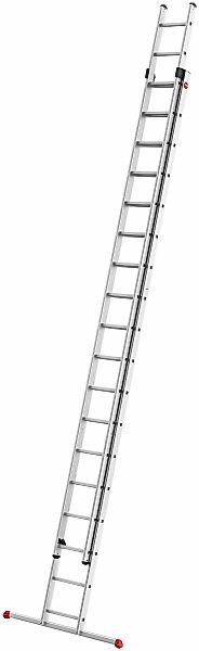 Hailo Anlegeleiter "S80 ProfiStep duo" Aluminium-Schiebeleiter 2-teilig 2x1 günstig online kaufen