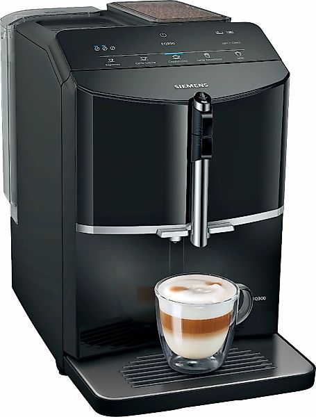 SIEMENS Kaffeevollautomat "EQ300 TF301E19, viele Kaffeespezialitäten, OneTo günstig online kaufen