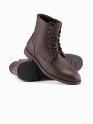 OMBRE Herren Schnürstiefel aus Ökoleder Schnürstiefel günstig online kaufen