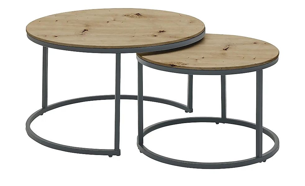 Couchtisch 2er Set  Schönwölkau ¦ holzfarben Tische > Couchtische > Couchti günstig online kaufen