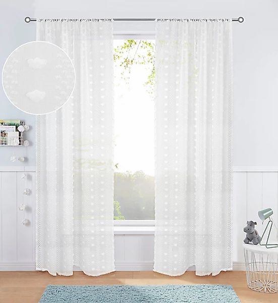 Lüttenhütt Gardine »Imke« Stangendurchzug 1 Stk. tlg. günstig online kaufen