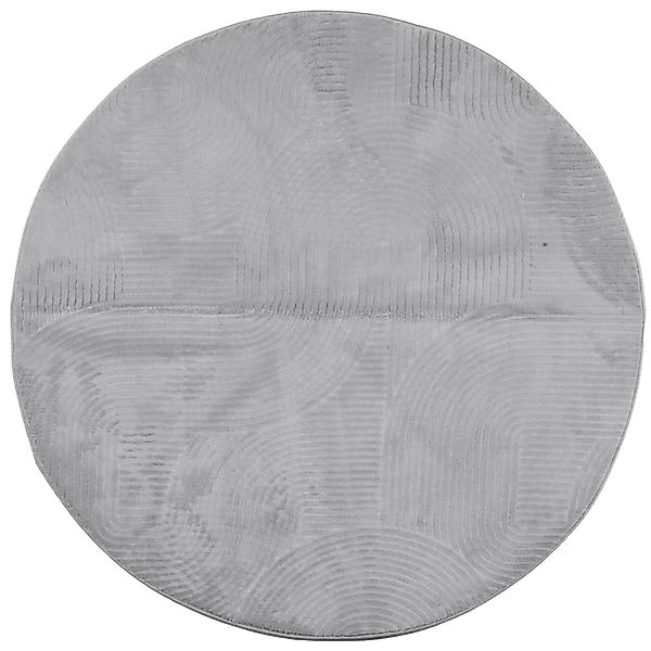 vidaXL Teppich Iza Kurzflor Skandinavischer Look Grau  80 Cm 1944898 günstig online kaufen