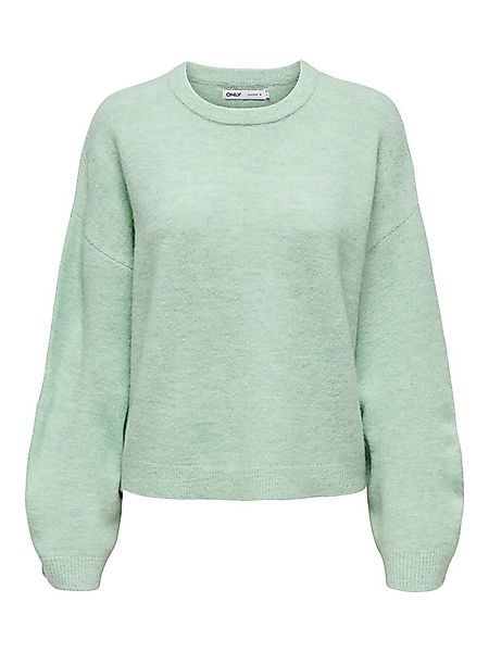ONLY Rundhalspullover ONLSIMONI L/S O-NECK PULLOVER KNT NOOS Materialmix, r günstig online kaufen