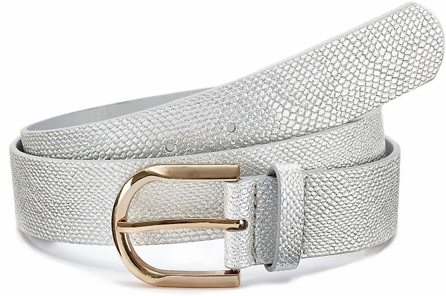 LASCANA Hüftgürtel "Hosengürtel" im Metallic-Look, Gürtel, Jeansgürtel günstig online kaufen