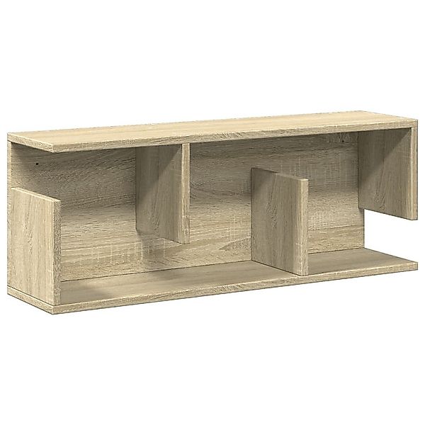 vidaXL Regal Wandschrank 80x20x30 cm Sonoma günstig online kaufen