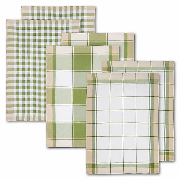 Dyckhoff Geschirrtuch "KARO, Maße je Tuch ca. 50x70 cm" mit drei verschiede günstig online kaufen