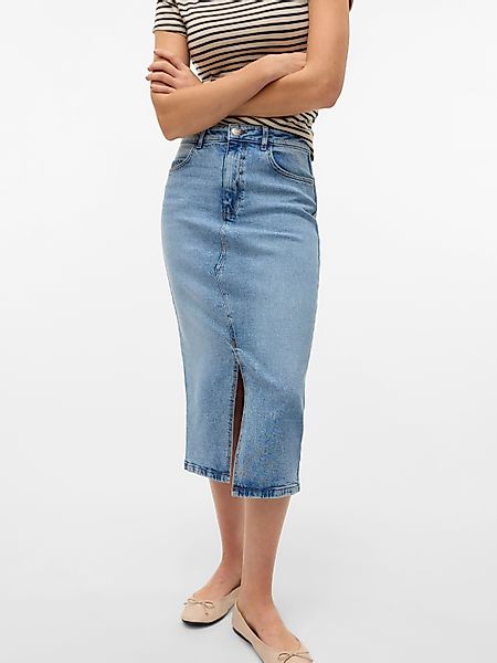 Vero Moda Jeansrock VMNATALIE HR MIDI günstig online kaufen