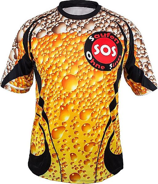 BRUBAKER T-Shirt Herren Bier Trikot - SOS Saufen ohne Sinn - #1 Biertrinker günstig online kaufen