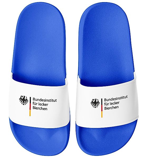 MoonWorks Badeschlappen Badelatschen Unisex mit Aufdruck günstig online kaufen