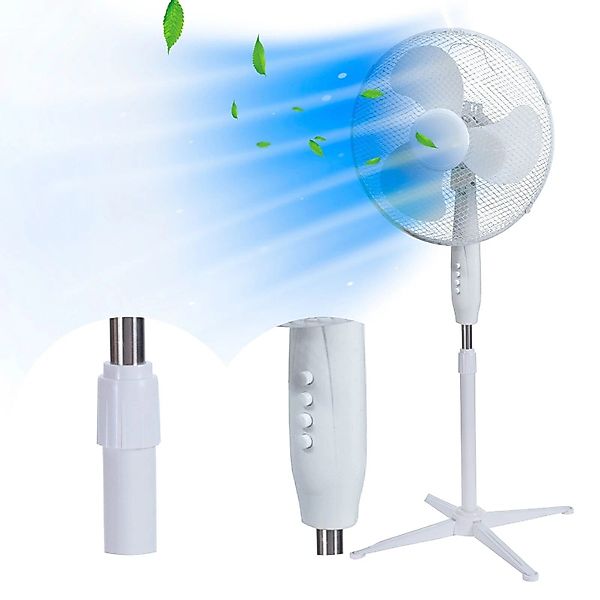 JriA Standventilator Standventilator Ventilator Ø40cm, höhenverstellbar günstig online kaufen