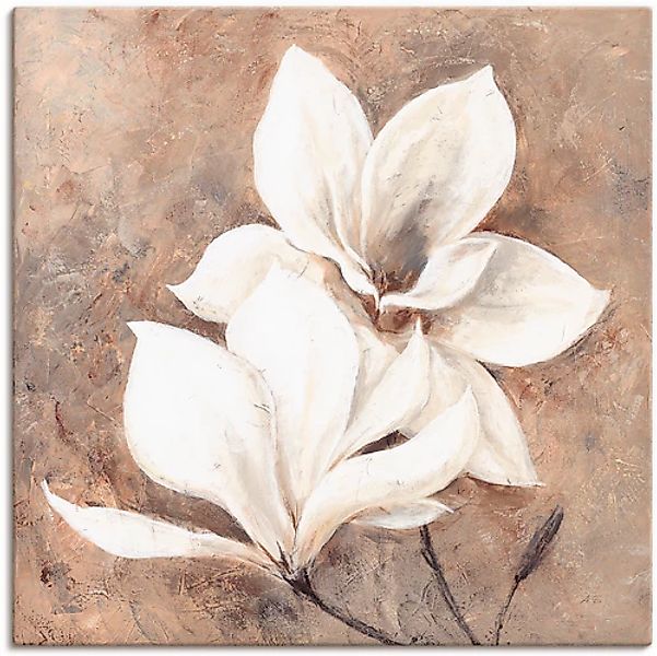 Artland Wandbild »Klassische Magnolien« 1 Stk. tlg. als Alubild, Outdoorbil günstig online kaufen