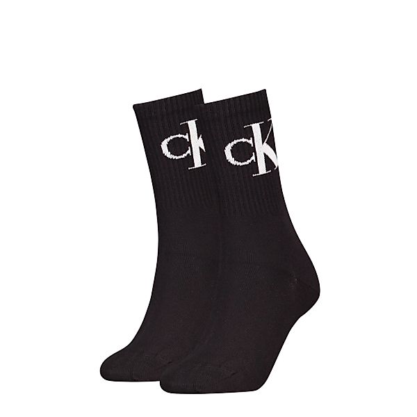 Calvin Klein Jeans Socken "CKJ WOMEN SOCK MONOGRAM" 2 Paar, 2 Paar tlg. mit günstig online kaufen